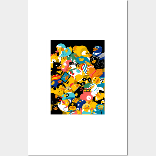 Rubber Ducks Posters and Art